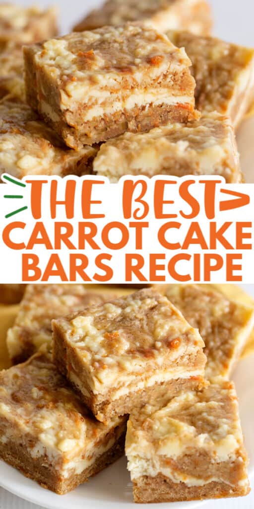 The ultimate recipe for delectable Carrot Cake Bars