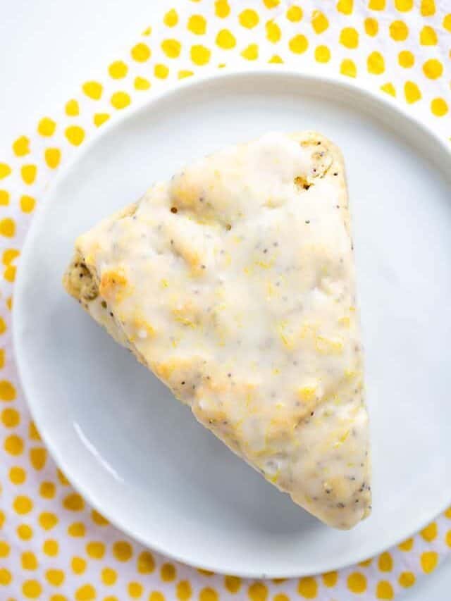 Lemon Poppy Seed Scones Story