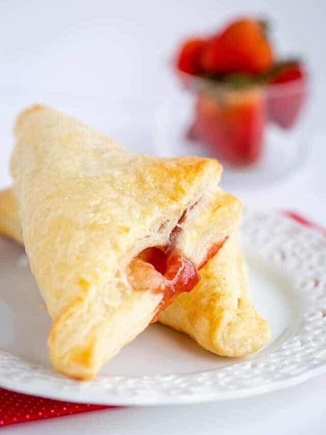 Strawberry Cream Cheese Turnovers Story