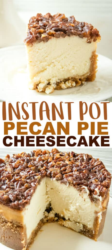 Instant pot cheesecake.