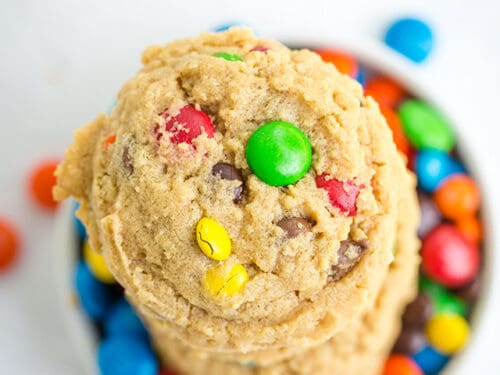 Monster Cookies - Cookie Dough and Oven Mitt