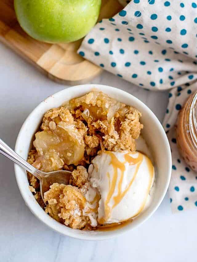 Caramel Apple Crisp story