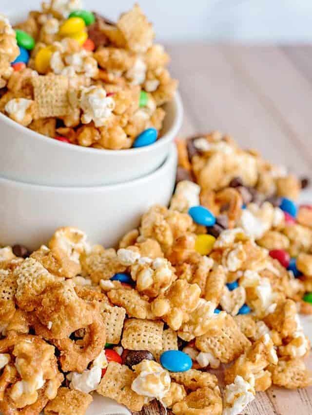 Caramel Chex Mix Story