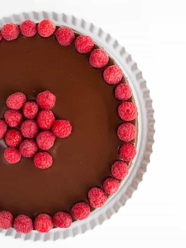 Chocolate Raspberry Cheesecake Story