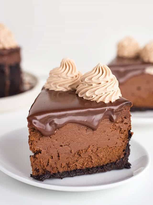 Instant Pot Chocolate Cheesecake Story