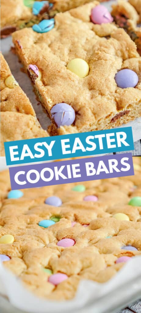 Easy Easter Cookie Bars.