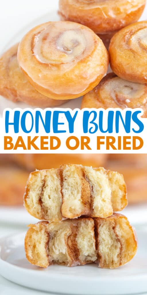 Honey Buns - Baking A Moment