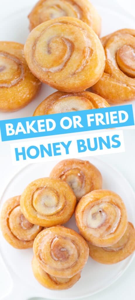 Baked or fried pastries drizzled with honey.