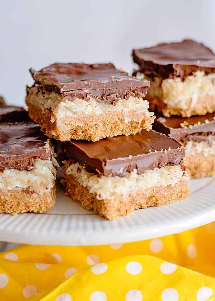 Coconut Chocolate Bars