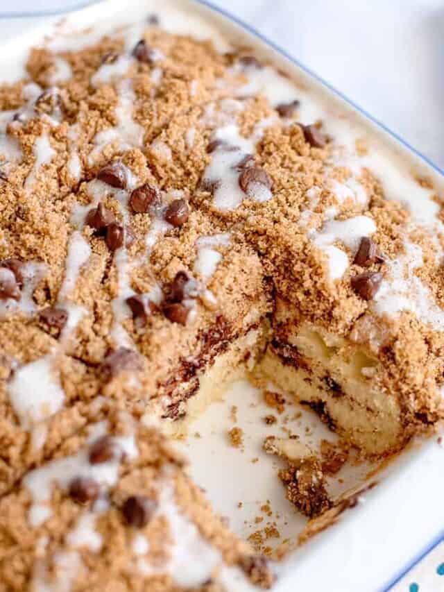 Chocolate Chip Coffee Cake Story