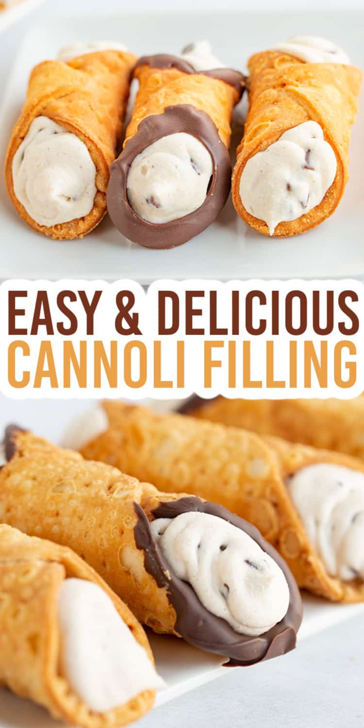How to Make Cannoli Filling - Cookie Dough and Oven Mitt