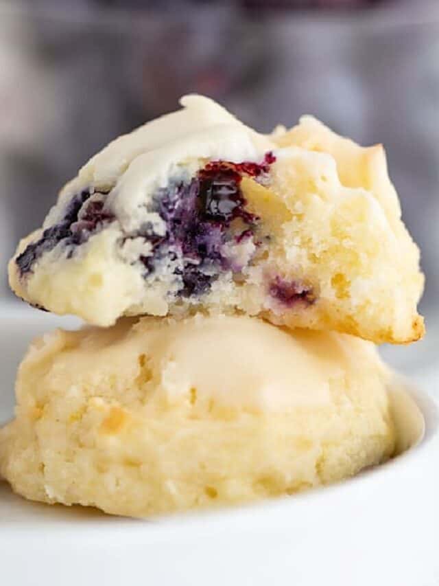 Blueberry Cheesecake Cookies Story