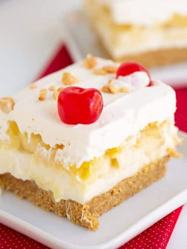 Banana Split Cake Story