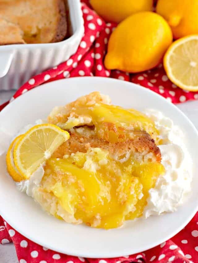 Lemon Cobbler Story