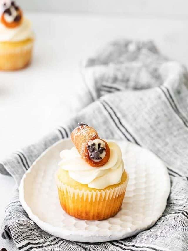 Cannoli Cupcakes Story