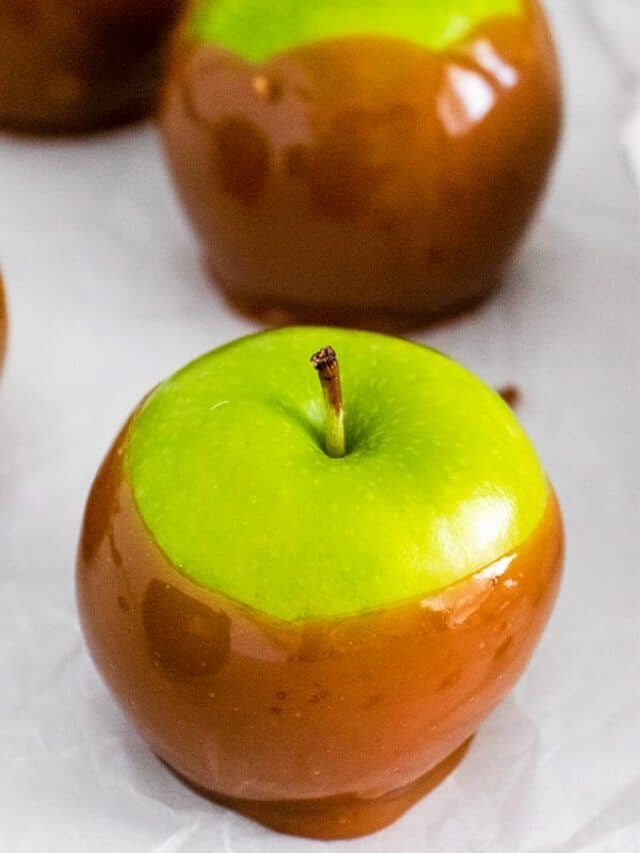 Homemade Caramel Apples Story