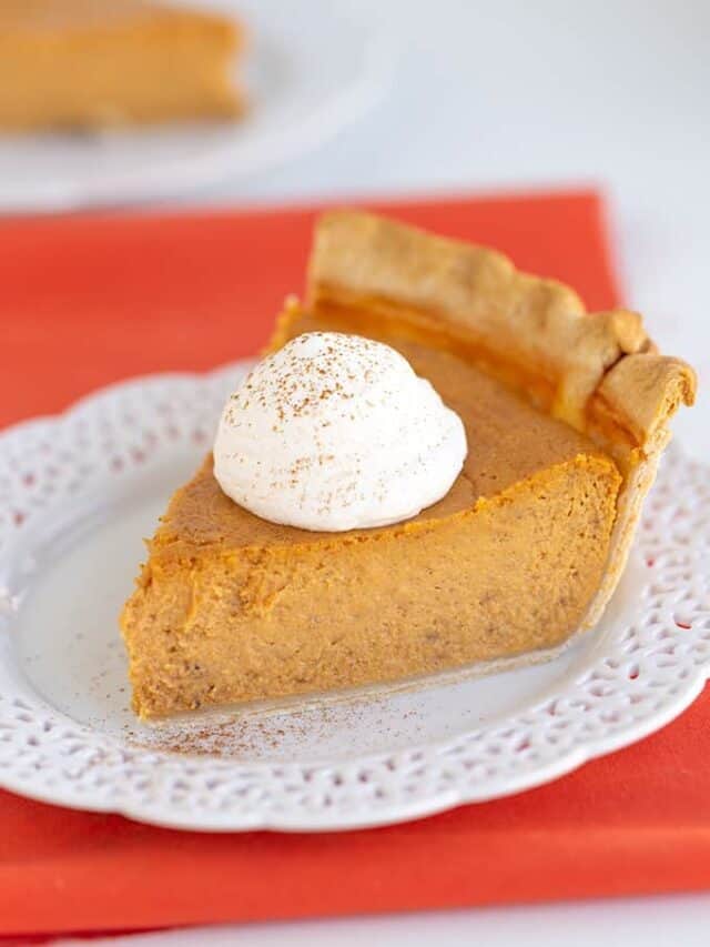 Cream Cheese Pumpkin Pie Story