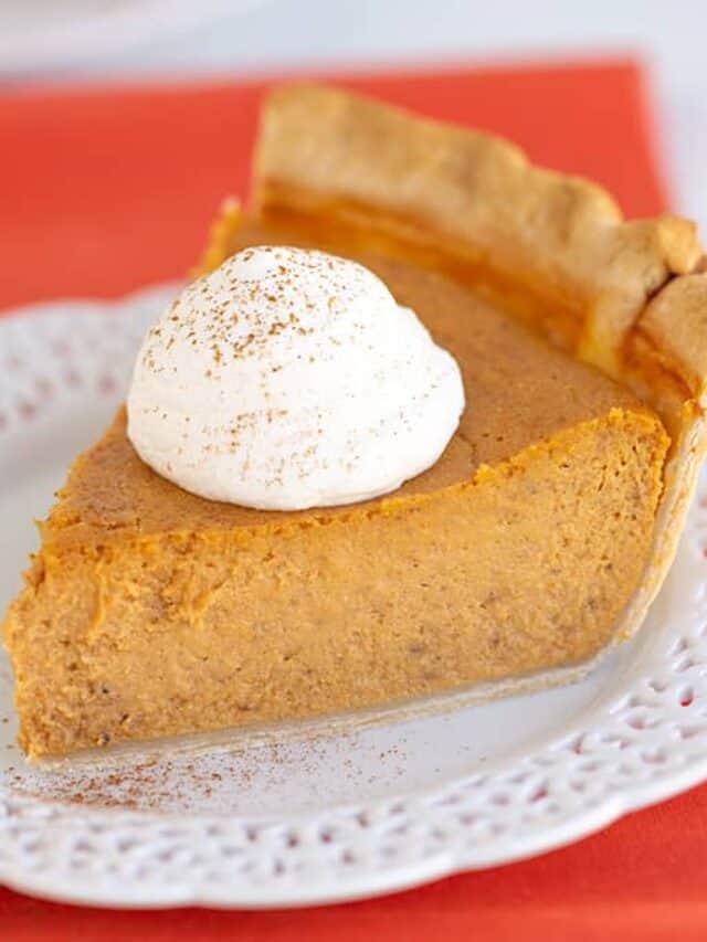 Cream Cheese Pumpkin Pie Story