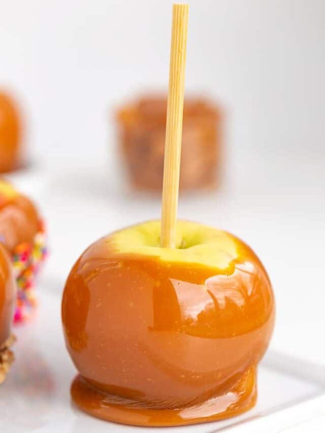 Easy Caramel Apples Story
