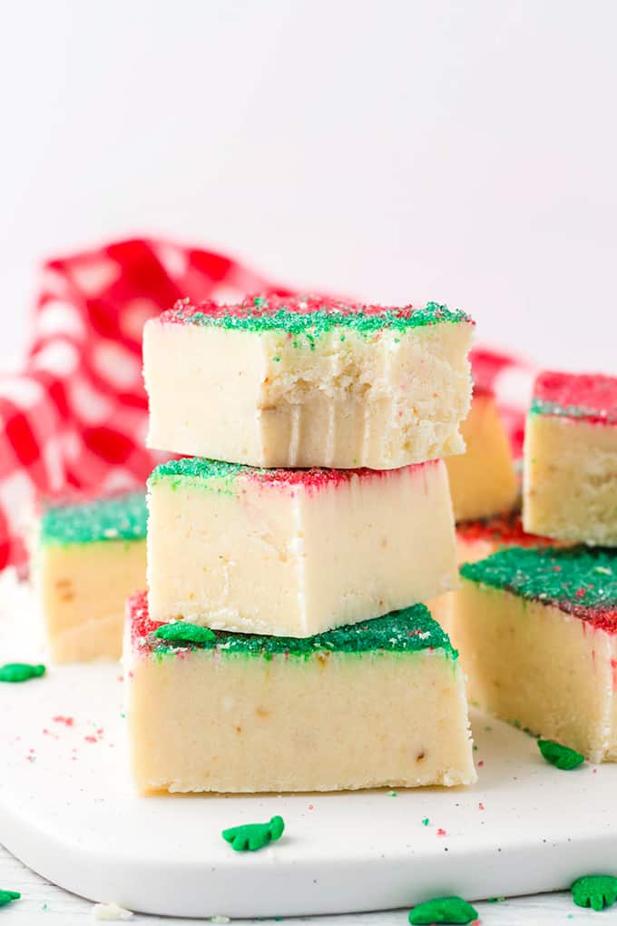 Sugar Cookie White Chocolate Fudge