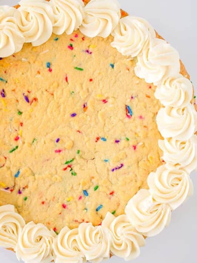 Homemade Sugar Cookie Cake Story