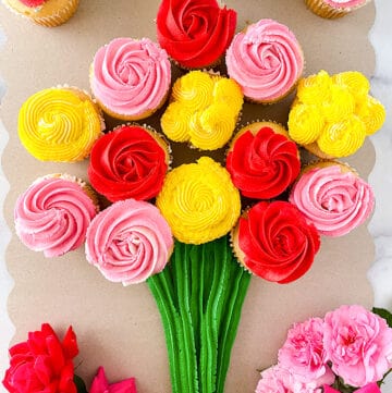 Cupcake bouquet.