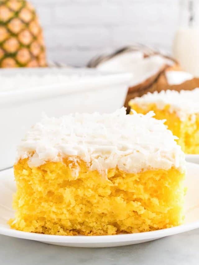 Easy Pineapple Cake Story